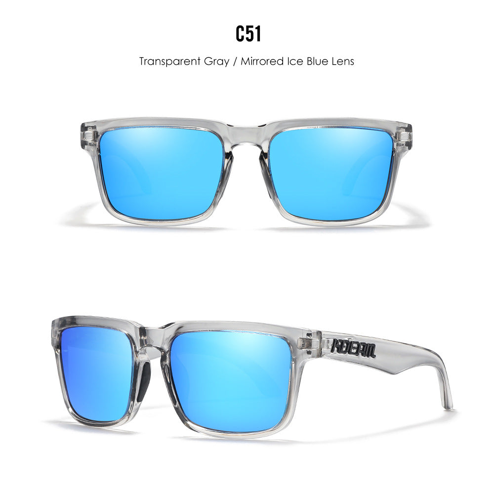 Unisex Classic Polarized Ultra Light Driving Sunglasses Color Film Eyewear
