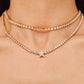 Pendant inlaid with zircon pendant necklace women's necklace high-end accessory