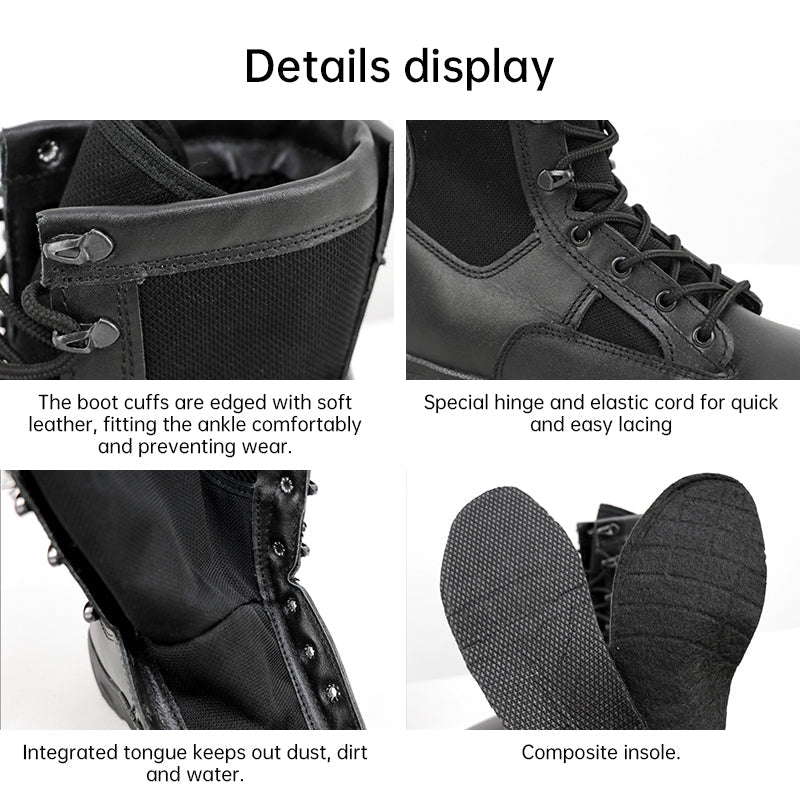 Men VKBO 2.0 Russian Military Tactical Leather Combat Boots Thermal