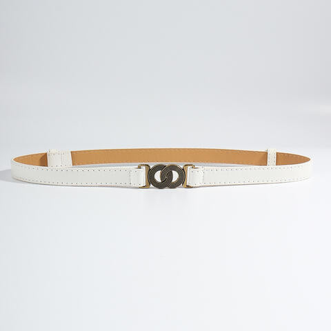 ElegantStyle PU Belt Alloy Buckle Chic Versatile Women Fashion Accessory