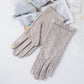 Ladies Summer UV Protection Ice Silk Thin Touch Screen Gloves