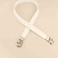 ElegantStyle Elastic PU Belt Zinc Alloy Buckle Women Fashion Adjustable