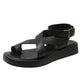 Crisscross Open Toe Platform Sandals