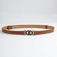 ElegantStyle PU Belt Alloy Buckle Chic Versatile Women Fashion Accessory