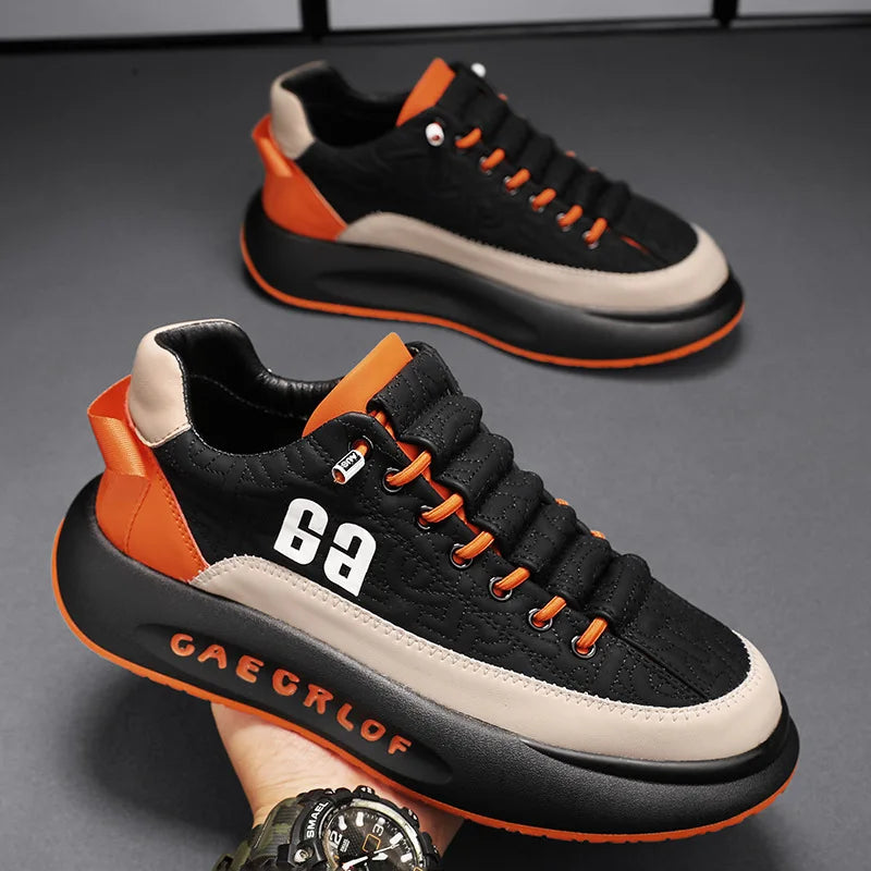 Men Spring Breathable Casual Sneakers Non Slip Luxury Running Sports Shoes