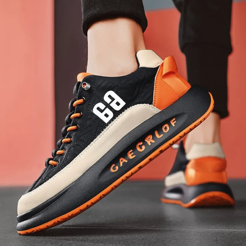 Men Spring Breathable Casual Sneakers Non Slip Luxury Running Sports Shoes