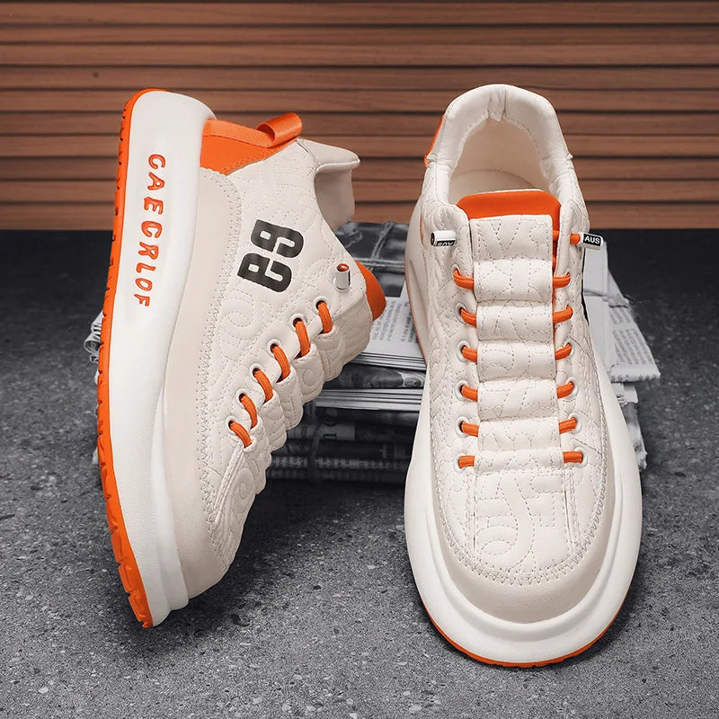 Men Spring Breathable Casual Sneakers Non Slip Luxury Running Sports Shoes